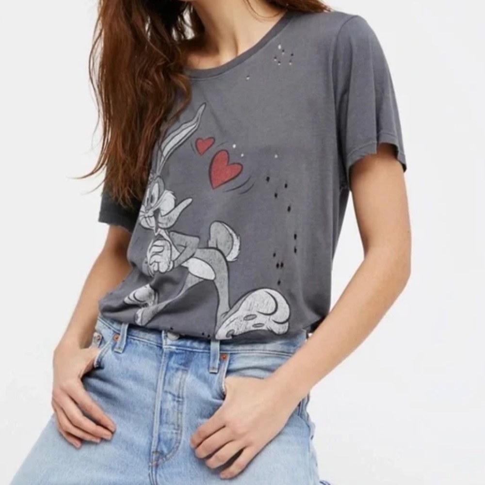 Free people x Trunk LTD Bugs Bunny Tshirt